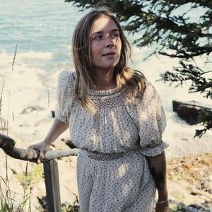 Doen Isidore dress in cream parc monceau